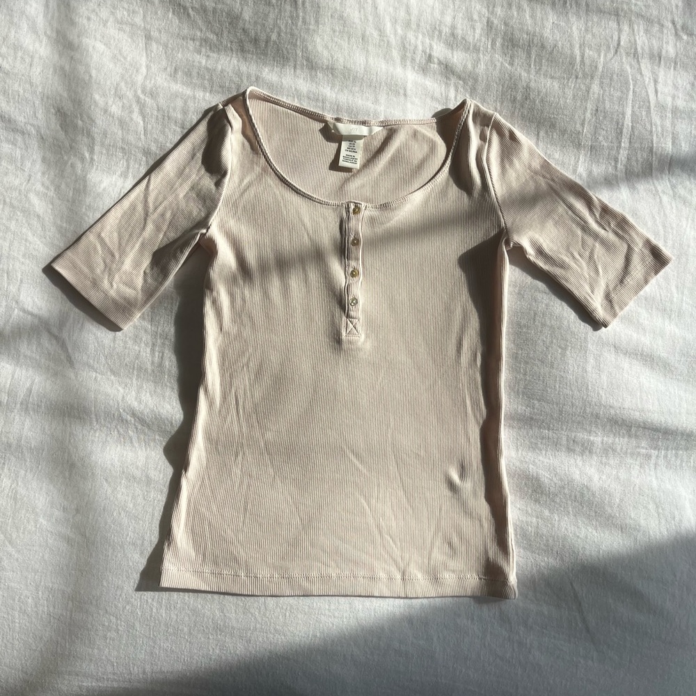 H&M Pink Henley